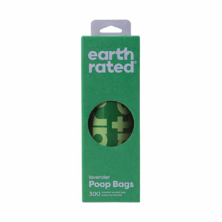 BOLSA P/ HECES  EARTH RATED ROLLO 300UND LAVANDA (0079)