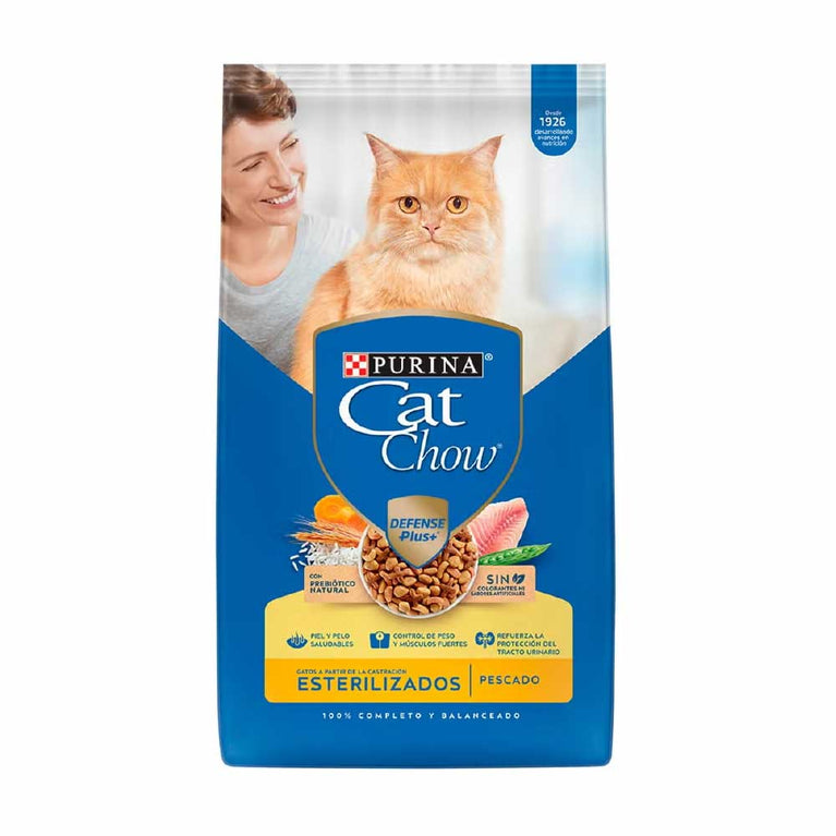 CAT CHOW CAT ADULT ESTERILIZADO FISH 1.5KG