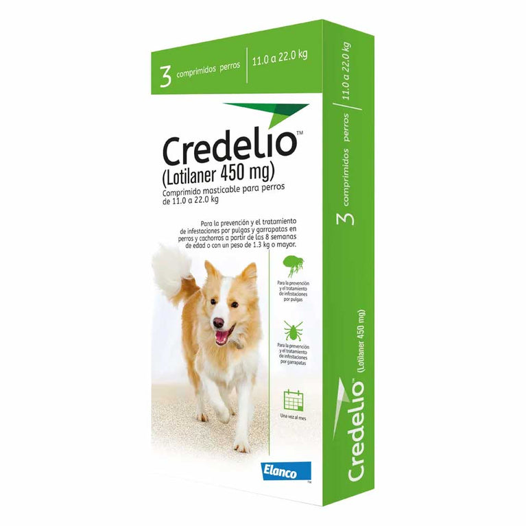 CREDELIO DOG (11.1KG-22KG) 450MG UND