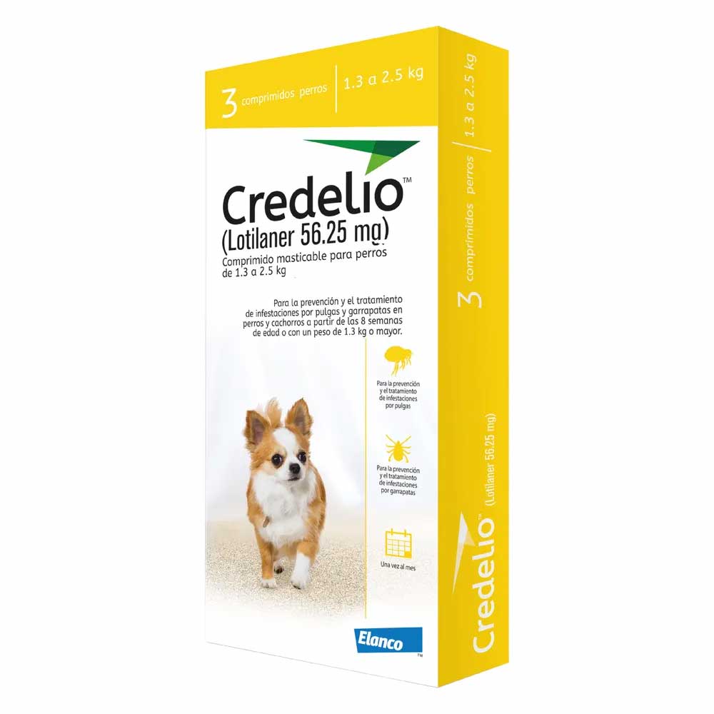 CREDELIO DOG (1.2KG-2.5KG) 56.5MG UND