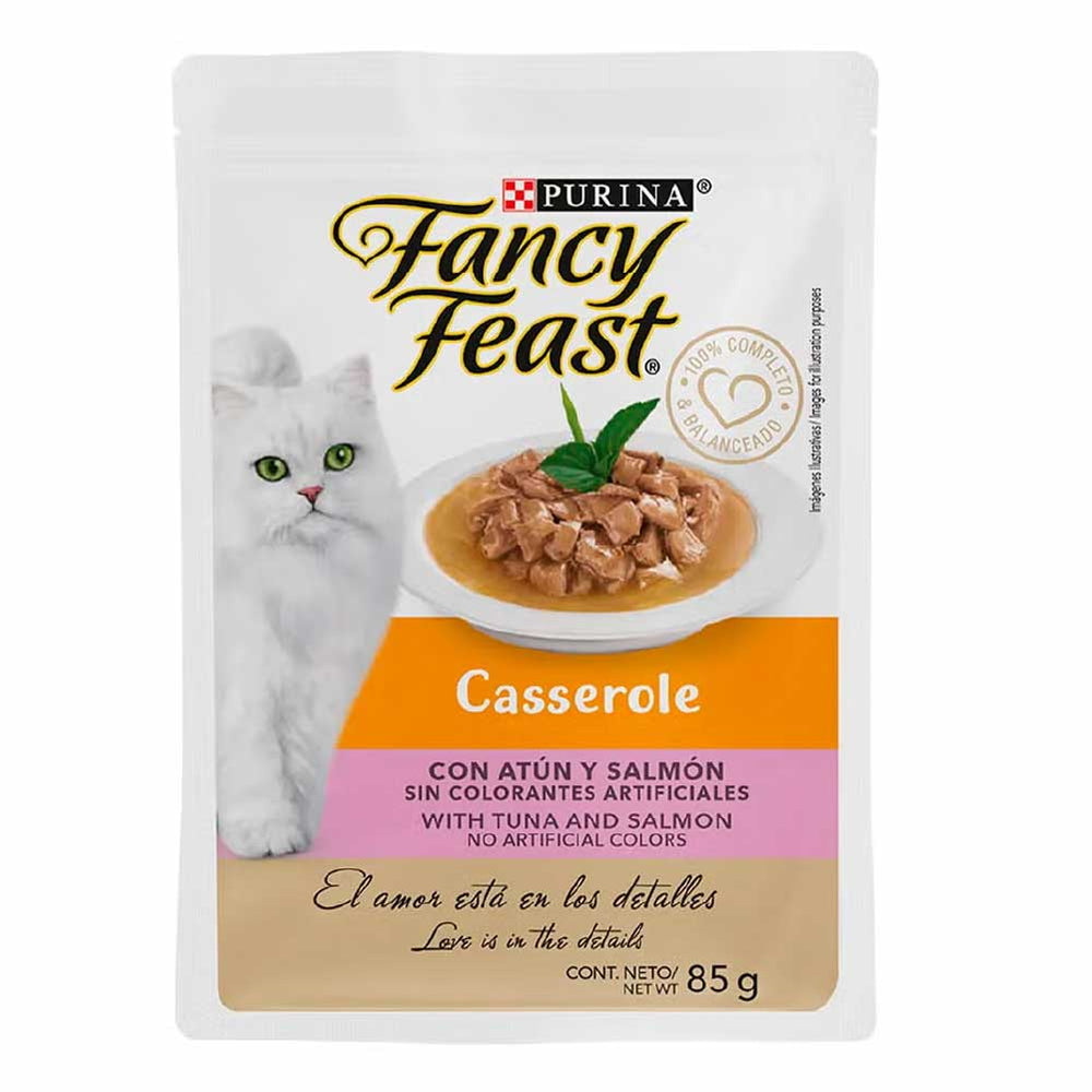 FANCY FEAST POUCH CASSEROLE ATUN 85GR