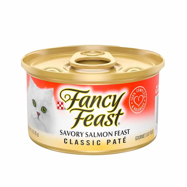 FANCY FEAST SAVORY SALMON PATE 85GR