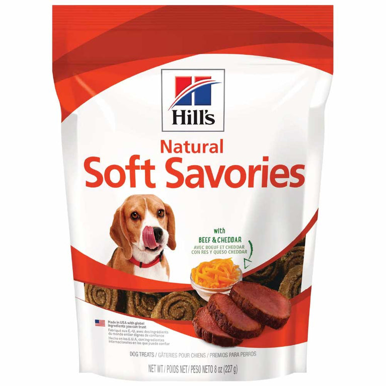 HILLS DOG SD BEEF&CHEDDAR TREATS 227GR
