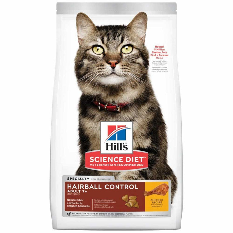 HILLS CAT SENIOR HAIRBALL CKN