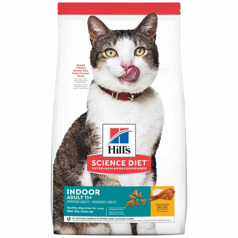HILLS CAT SENIOR INDOOR 7+ CKN 1.58KG