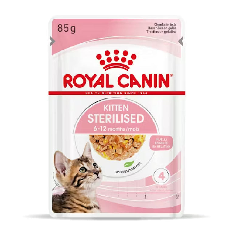 ROYAL CANIN CAT KITTEN ESTERILIZADO 85GR
