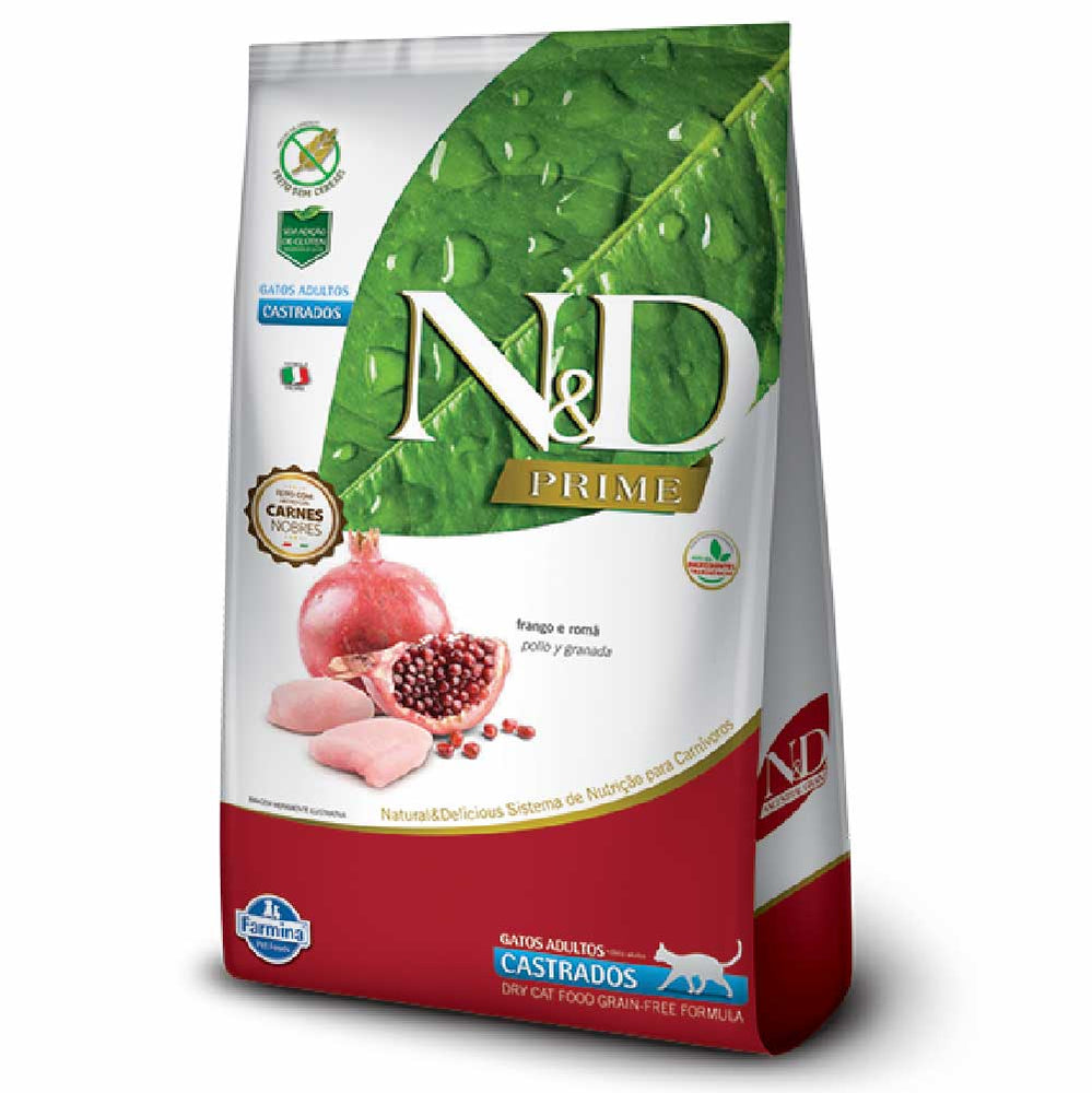 N&D CAT ADULT PRIME CASTRADO CKN