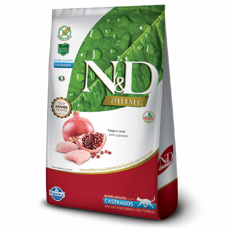 N&D CAT ADULT PRIME CASTRADO CKN