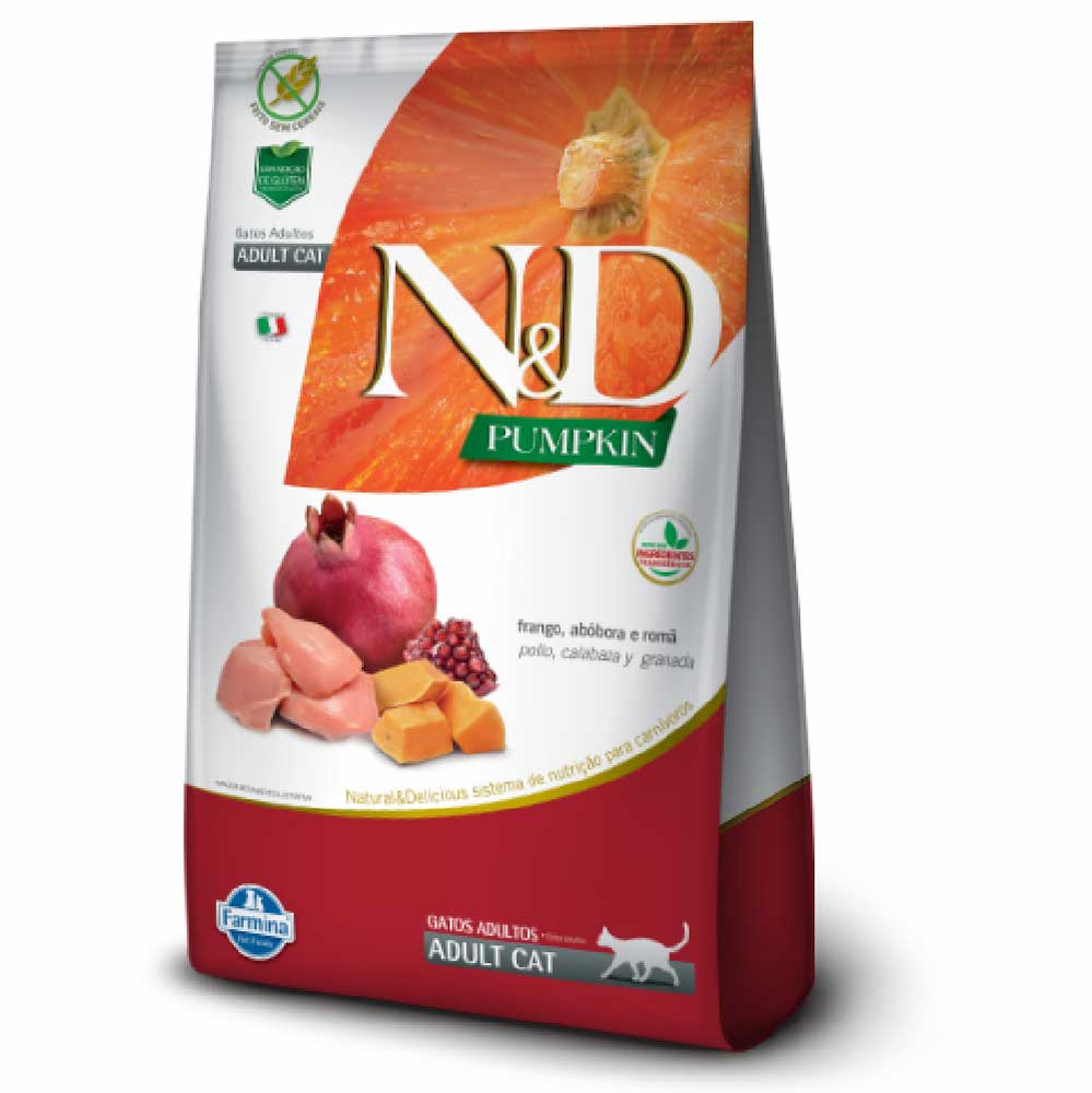 N&D CAT ADULT PUMPKIN CKN&ROMA 1.5KG