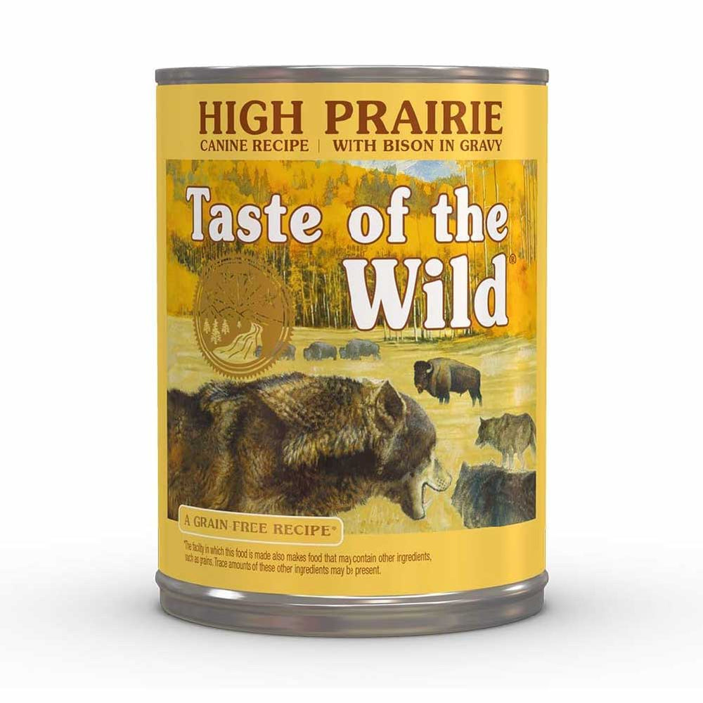TASTE OF WILD DOG HIGH PRAIRIE (BUFALO) 374GR LATA