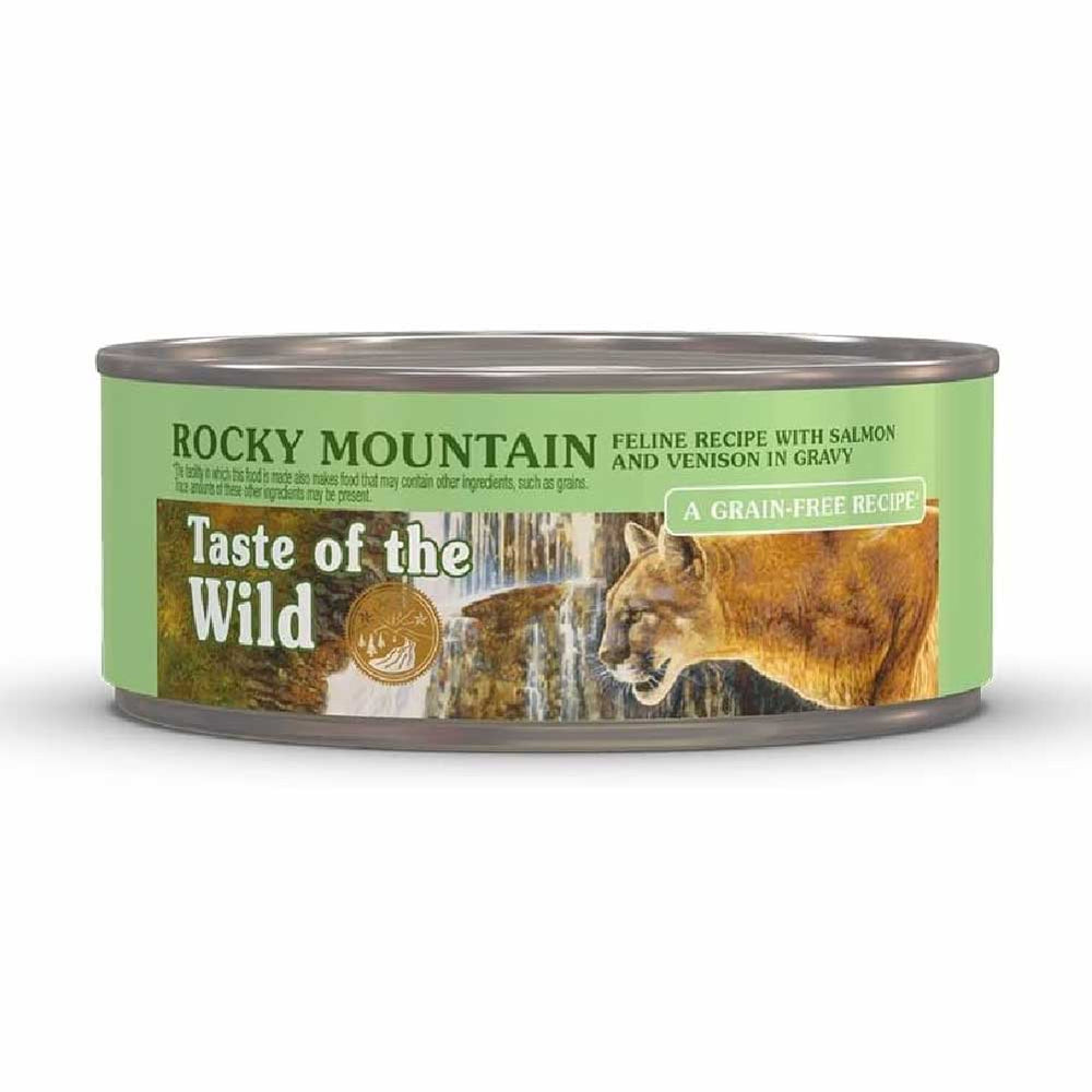 TASTE OF WILD CAT ROCKY MOUNTAIN (VENADO&SALMON) LATA